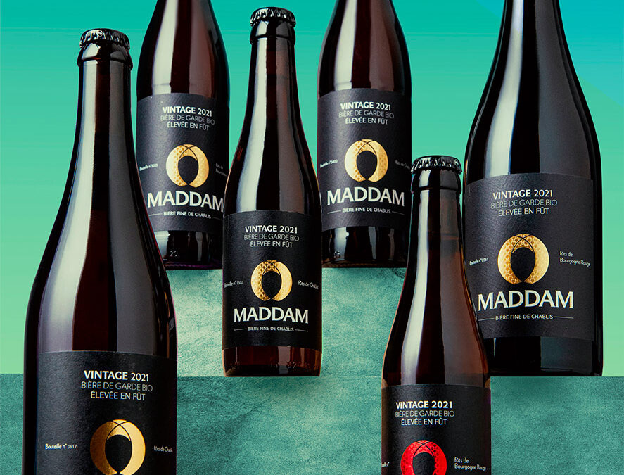 Création de la collection Vintage des bières Maddam