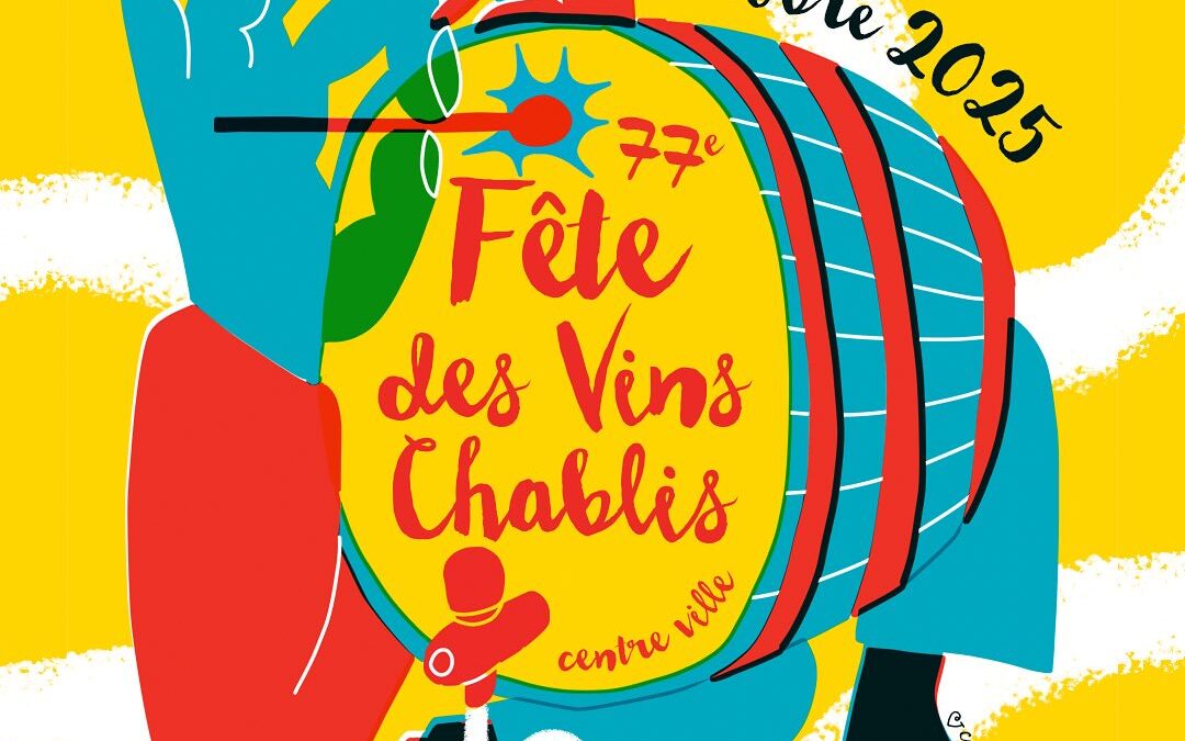 Fête des vins au cœur du village de Chablis
